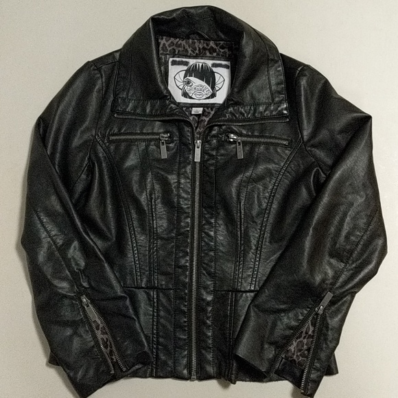 Sugarfly Other - SugarFly Girls Moto Jacket Size L
